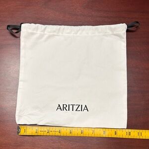 Aritzia Cream Drawstring Dust Bag